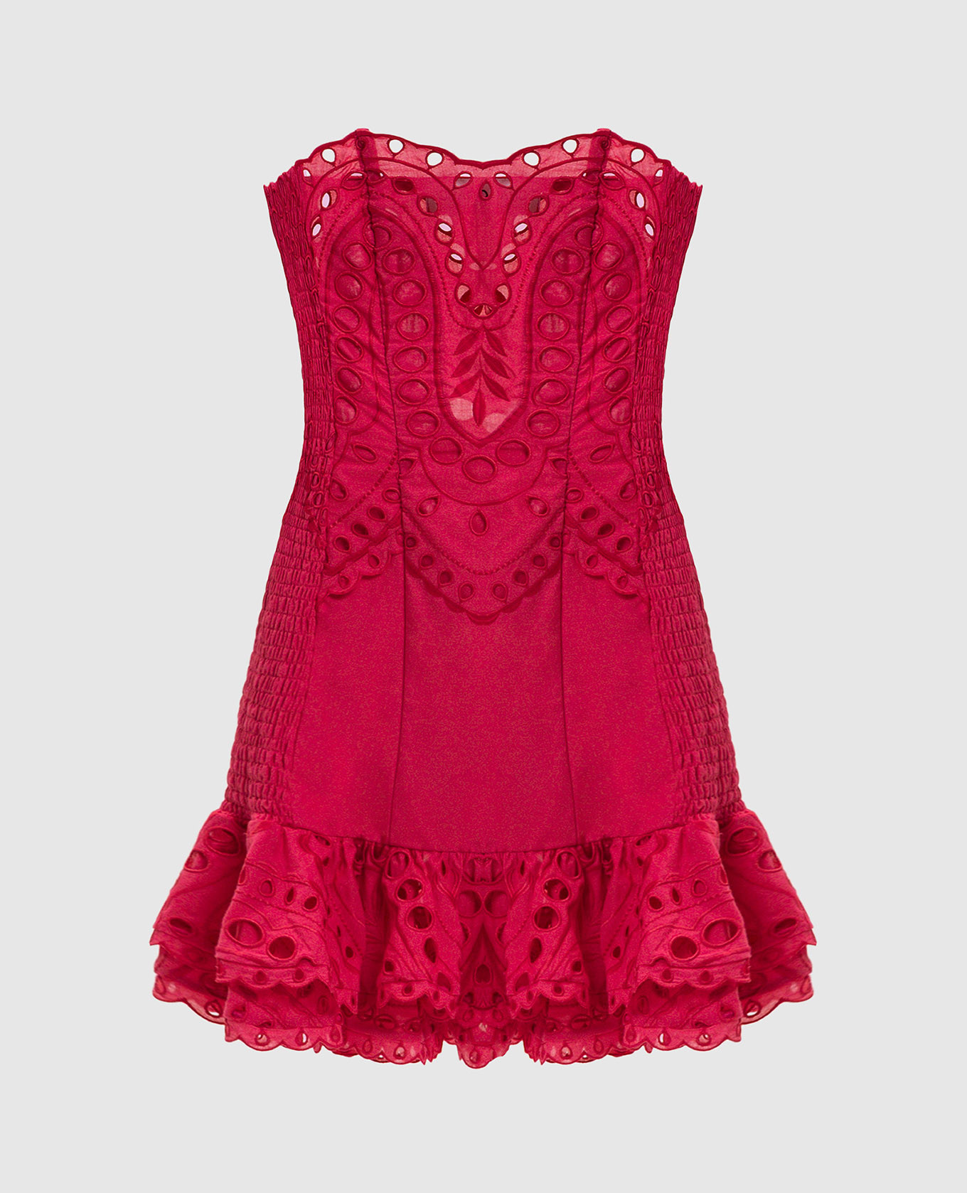 Розовое платье мини Salty