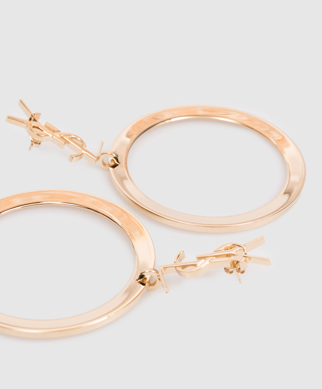 Saint Laurent сережки-конго CASSANDRE 784142Y1500 зображення 3