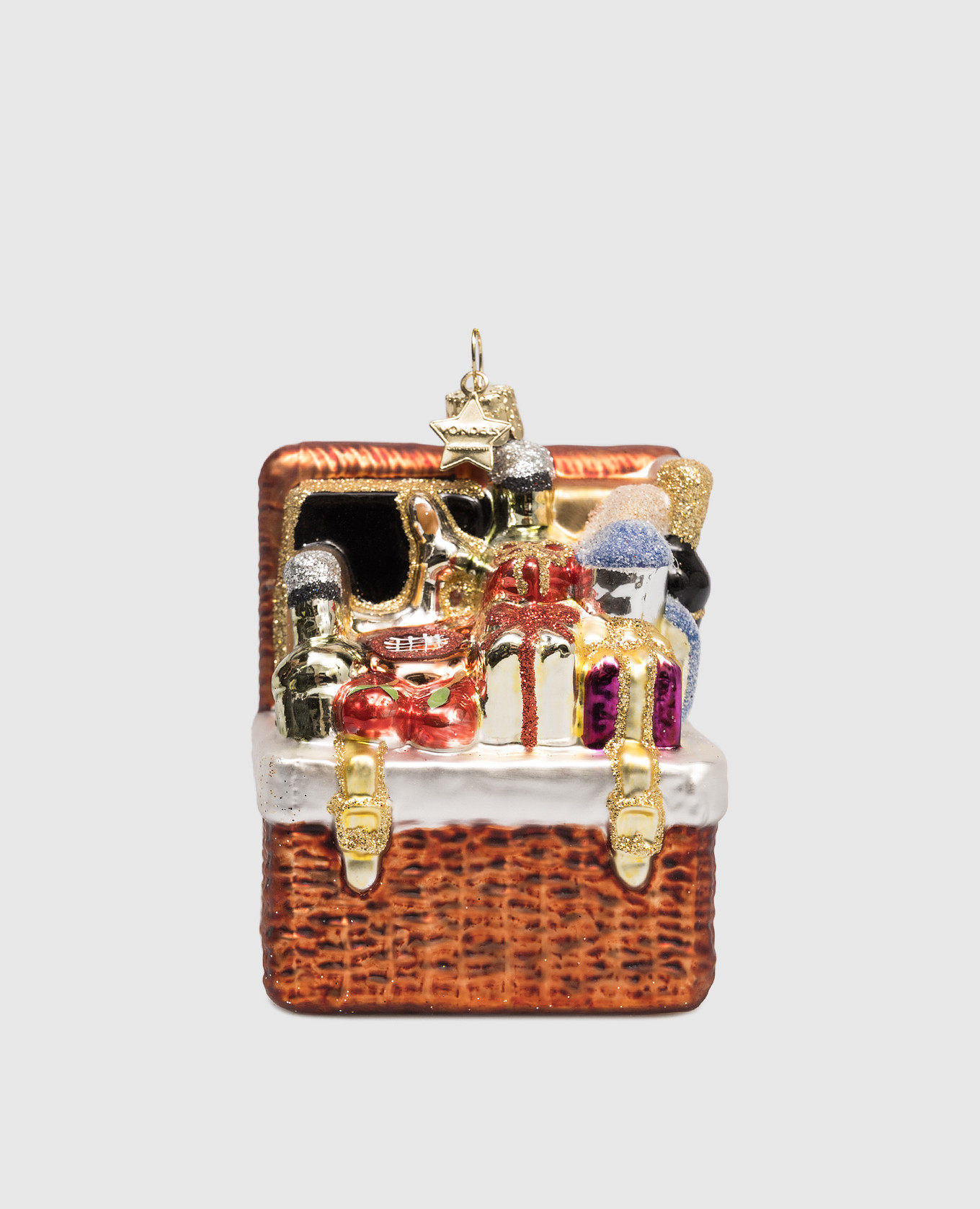 

Елочная игрушка Hamper With Gifts, Коричневый, Декор