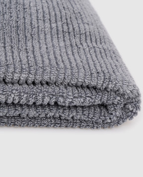 L'Appartement Махровий сірий рушник Slim SLIMRIBBATHTOWEL