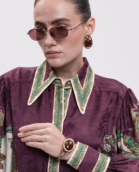 Twinset Золотой браслет с фианитами 262TO5352