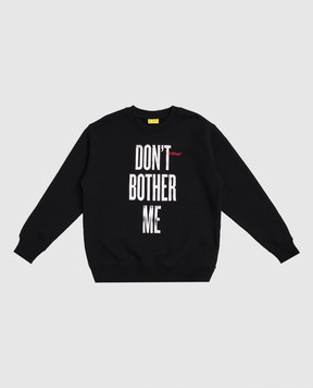 Off-White Дитячий чорний світшот Quote 44BBA001F5F006