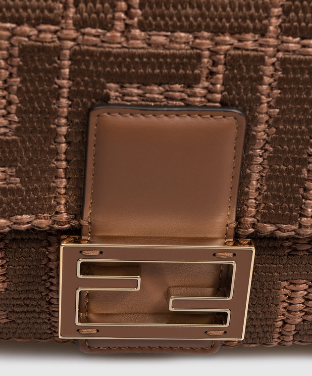 Fendi Коричнева сумка-месенджер Mamma 8BR833AY6G зображення 4