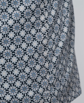 Zimmerli Блакитні труси-боксери в принт 469027201939