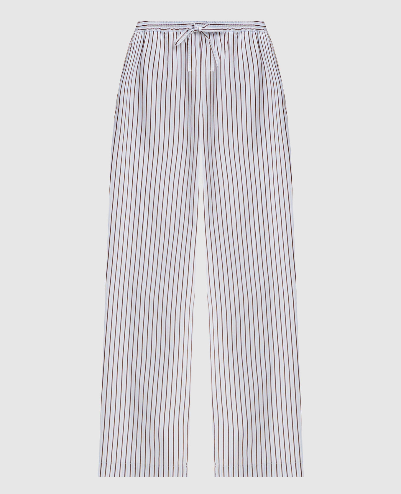 Белые штаны CISCO в полоску