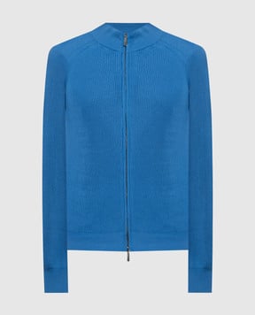 MooRER Синий кардиган Dean DEANCSP