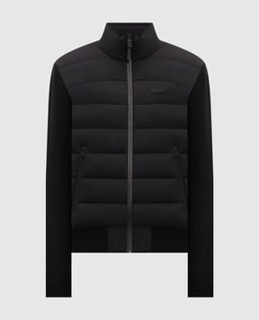 Mackage Чорна комбінована куртка HANEYCITYZZ