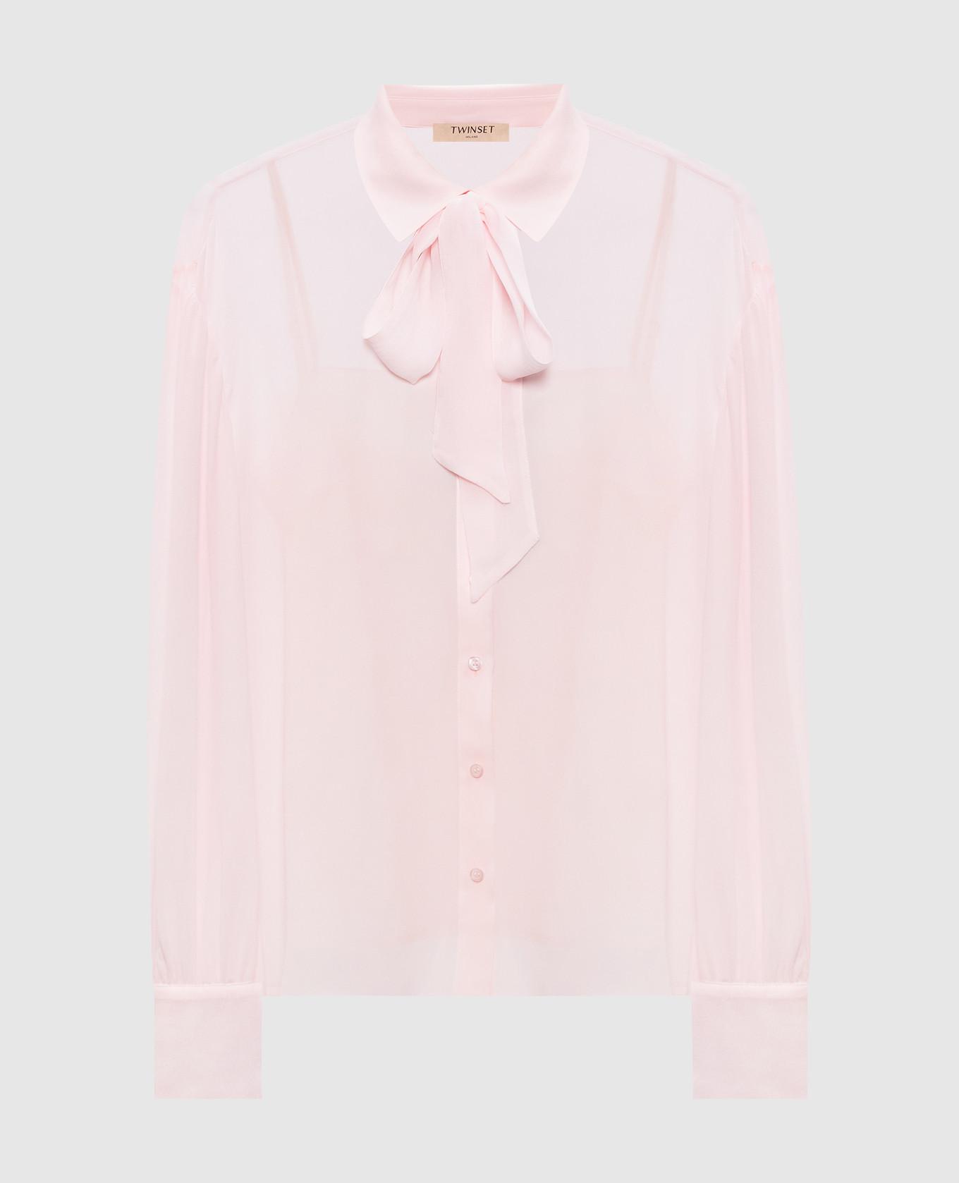 Розовая блуза