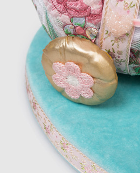 EDG Пасхальная декоративная тележка с кроликом и цыпленком 8101488A999