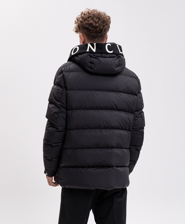 Moncler Черный пуховик Orvelle L20911A00222597YW изображение 4