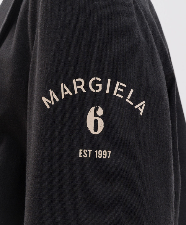 Maison Margiela MM6 Чорний жакет з вовною S52BN0159M36006 зображення 5