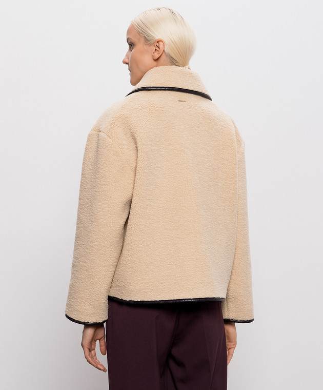 Twinset Бежевая куртка 262LI2FAA изображение 4