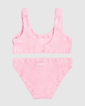 MC2 SAINT BARTH Дитячий гофрований рожевий купальник Baker BAK000200031L