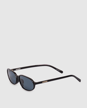 Jacquemus Черные очки Alba JAC227C1SUN