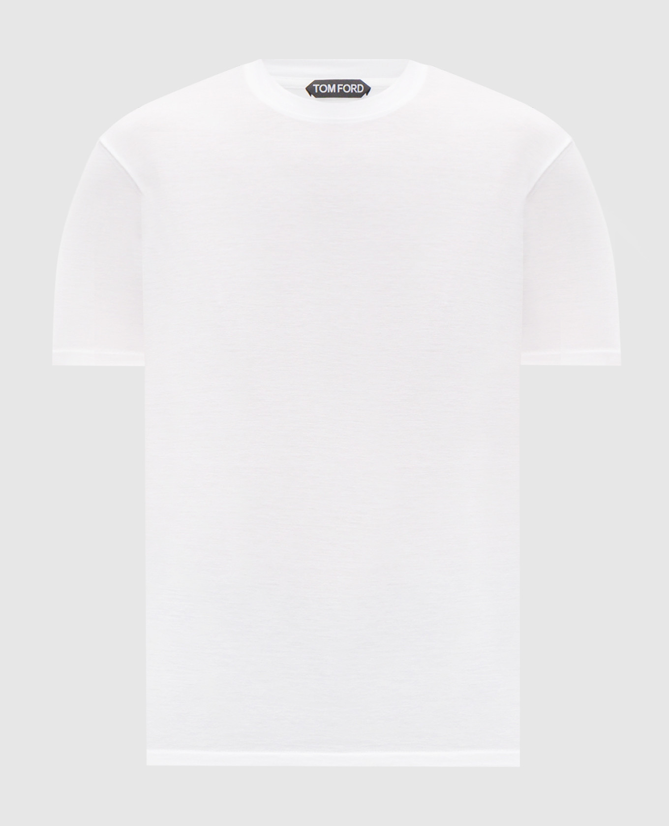 Белая футболка с монограммой