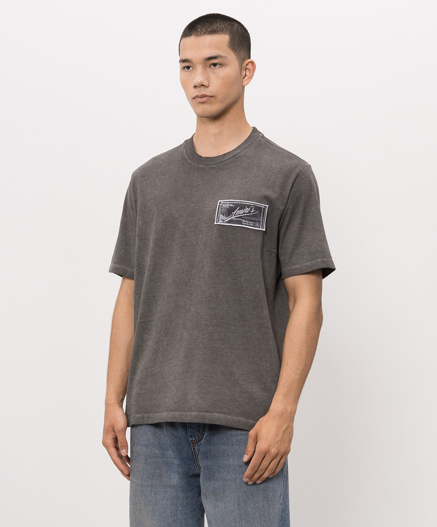 AMIRI Серая футболка QUALITY GOODS AMTOJR1145 изображение 3
