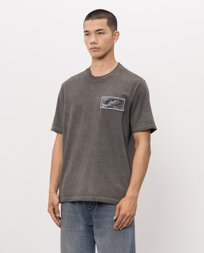 AMIRI Серая футболка QUALITY GOODS AMTOJR1145
