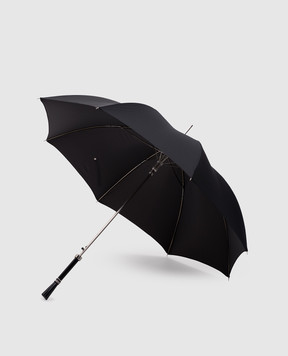 Pasotti Черный зонтик-трость Luxury OMITUO478RASO62781
