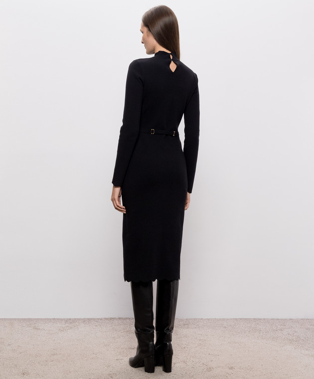 Twinset Черное платье 262TT3130 изображение 3