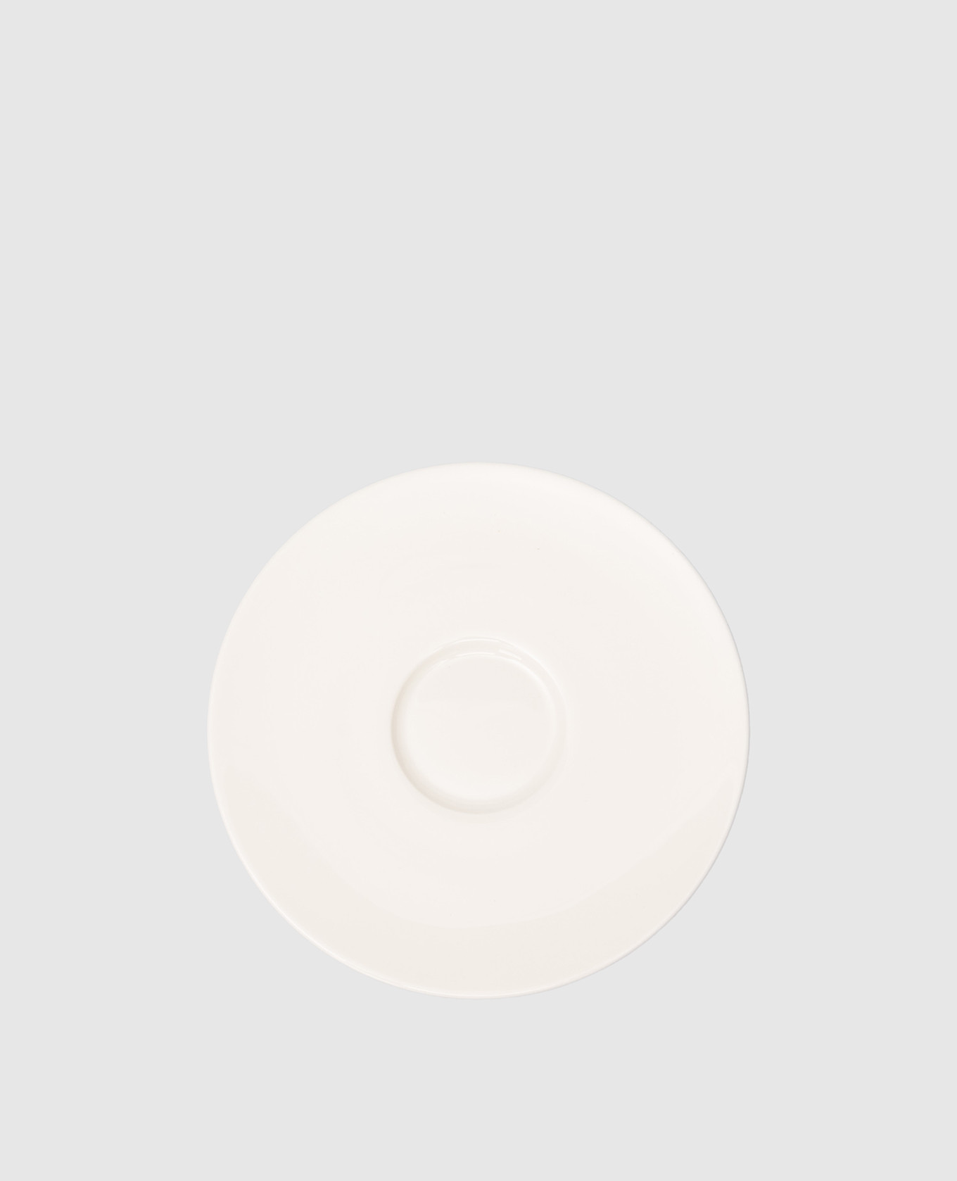 Біле порцелянове блюдце для чашки для чаю Gourmet
