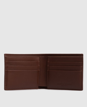 Brunello Cucinelli Коричневый кожаный портмоне Smooth MWZNBU006