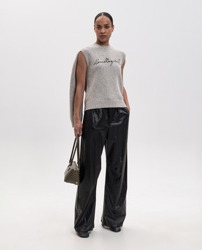 Maison Margiela MM6 Серый свитер с шерстью S52HL0065M13288
