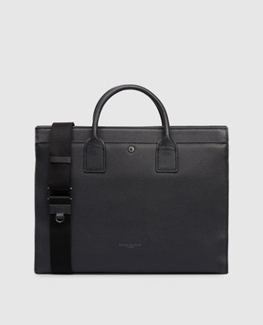Gianni Chiarini Синій шкіряний портфель FLORENCE BSUB18193GRNCRV