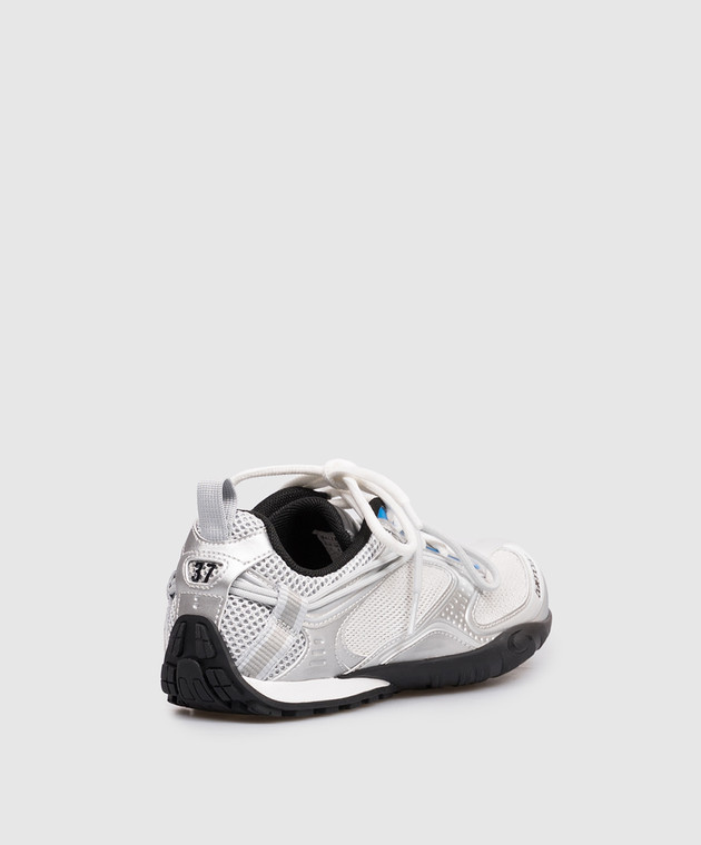 Balenciaga Сірі кросівки Radar Gradient Lines 865704WSTGL зображення 3