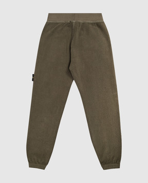 Stone Island Дитячі зелені джогери з логотипом K2S166200003S01814