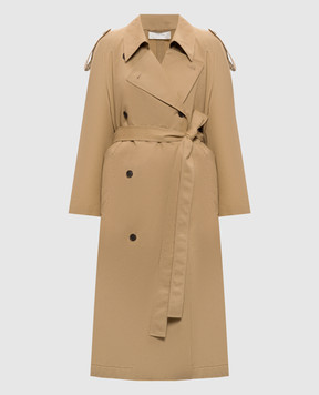 The Row Бежевый тренч Dester 10769W5076