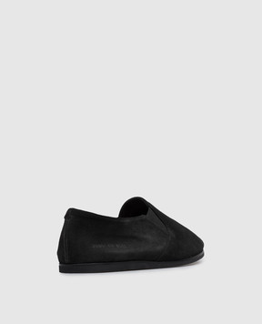 Common Project Черные замшевые слипоны 2535