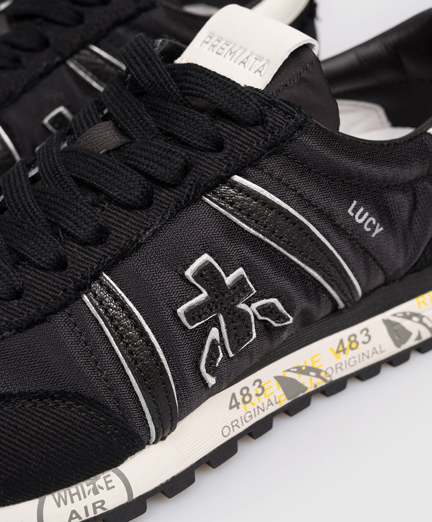 Premiata Чорні кросівки Lucy LUCYD018140 зображення 5