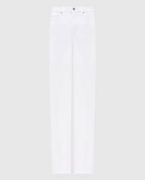 Tom Ford Белые джинсы клеш с патчем логотипа PAD115DEX242