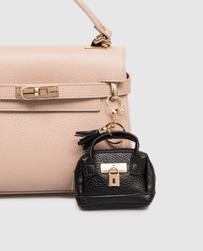 Gianni Notaro Чорний брелок у вигляді сумки 8824CHARME