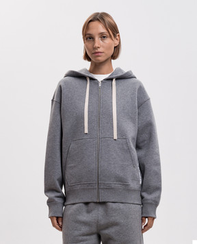 Jil Sander Серая утепленная спортивная куртка J02HG0106J20133