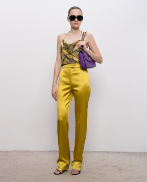 Valentino Жовті штани із шовку 8B0RB786A8H