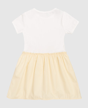 Moncler ENFANT Дитяча сукня з нашивкою логотипа L19518I000078790A