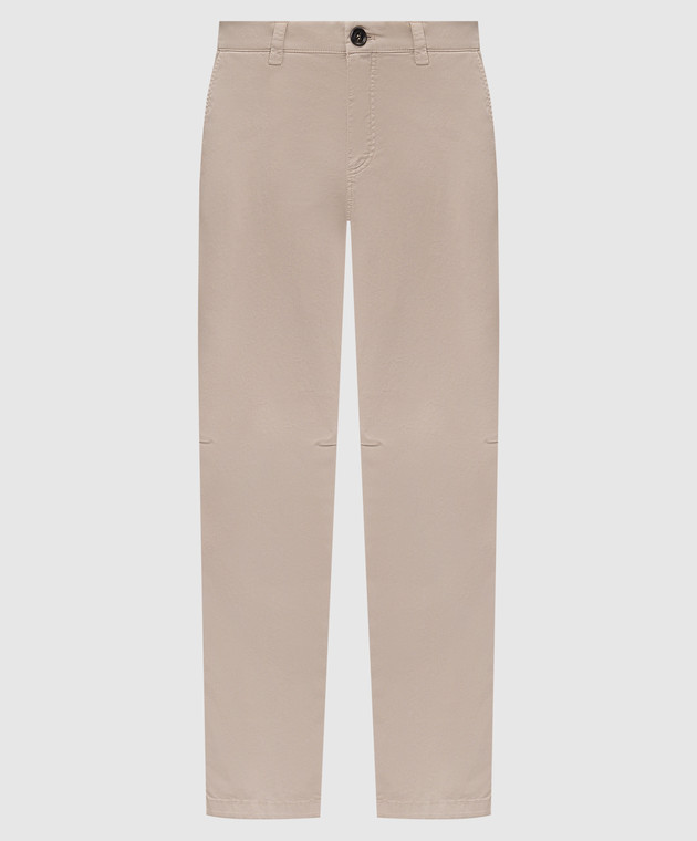 Brunello Cucinelli Серые брюки M289LS1050