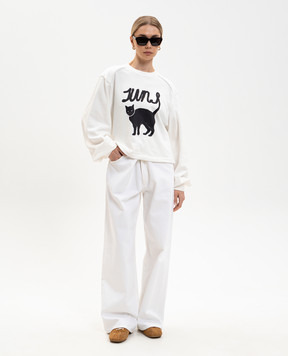 AGOLDE Білі джинси Vana Fold A2411183