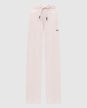 Off-White Рожеві спортивні штани 44MCH05AS26F005