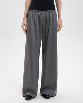 The Row Сірі штани Gala з вовни 8653W4084