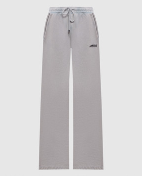 AMIRI Сірі спортивні штани з вишивкою логотипа AWBMPA1028
