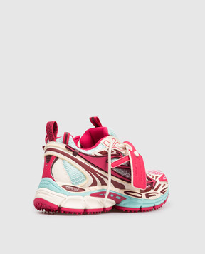 Off-White Розовые кроссовки Be Right Back OWIA289S26FAB004