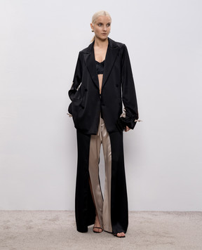 SSHEENA Чорний двоборний жакет Cometa 26SSCOMETATS26005