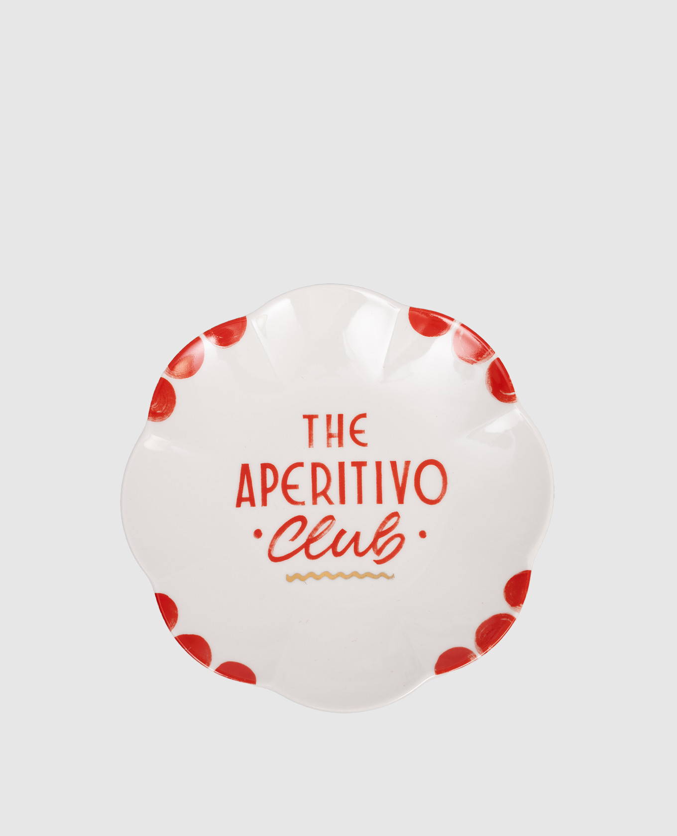 

Белая фарфоровая тарелка для The Aperitivo, Белый, Посуда