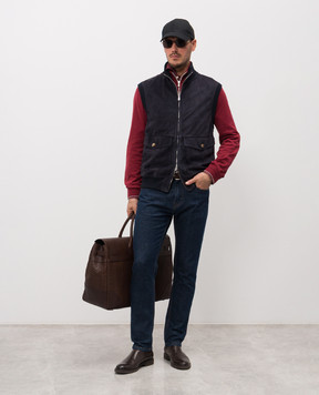 Brunello Cucinelli Красный кардиган M2900106