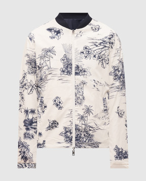 Moncler Двухсторонняя куртка с принтом L10911A00136599GH