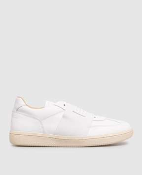 Maison Margiela MM6 Дитячі білі шкіряні кросівки з нашивкою логотипа 824263640