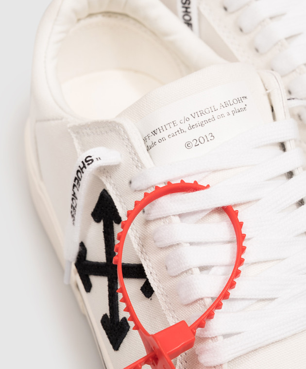 Off-White Білі кросівки Vulcanized M293C9F003 зображення 5