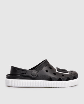 Dolce&Gabbana Дитячі чорні сабо DN0213AT079